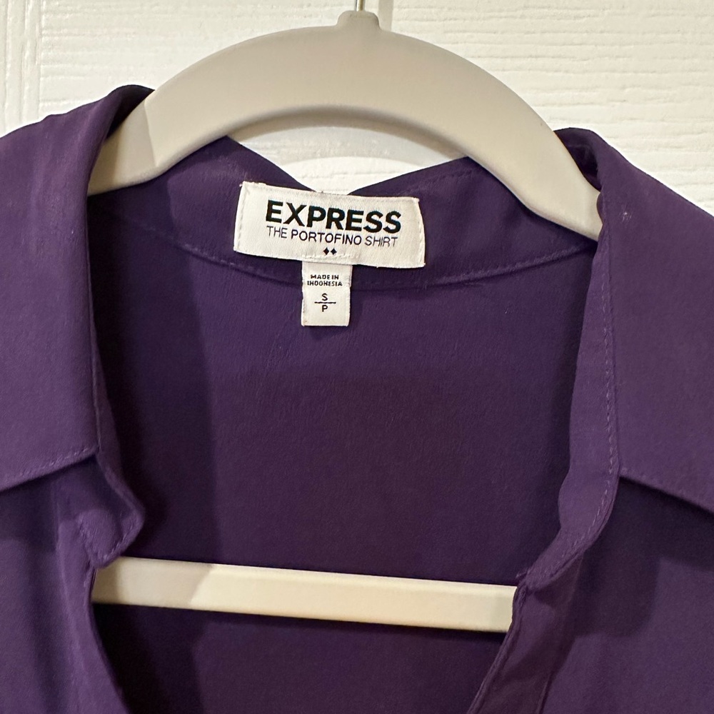 Gorgeous Plum Express Portofino Blouse